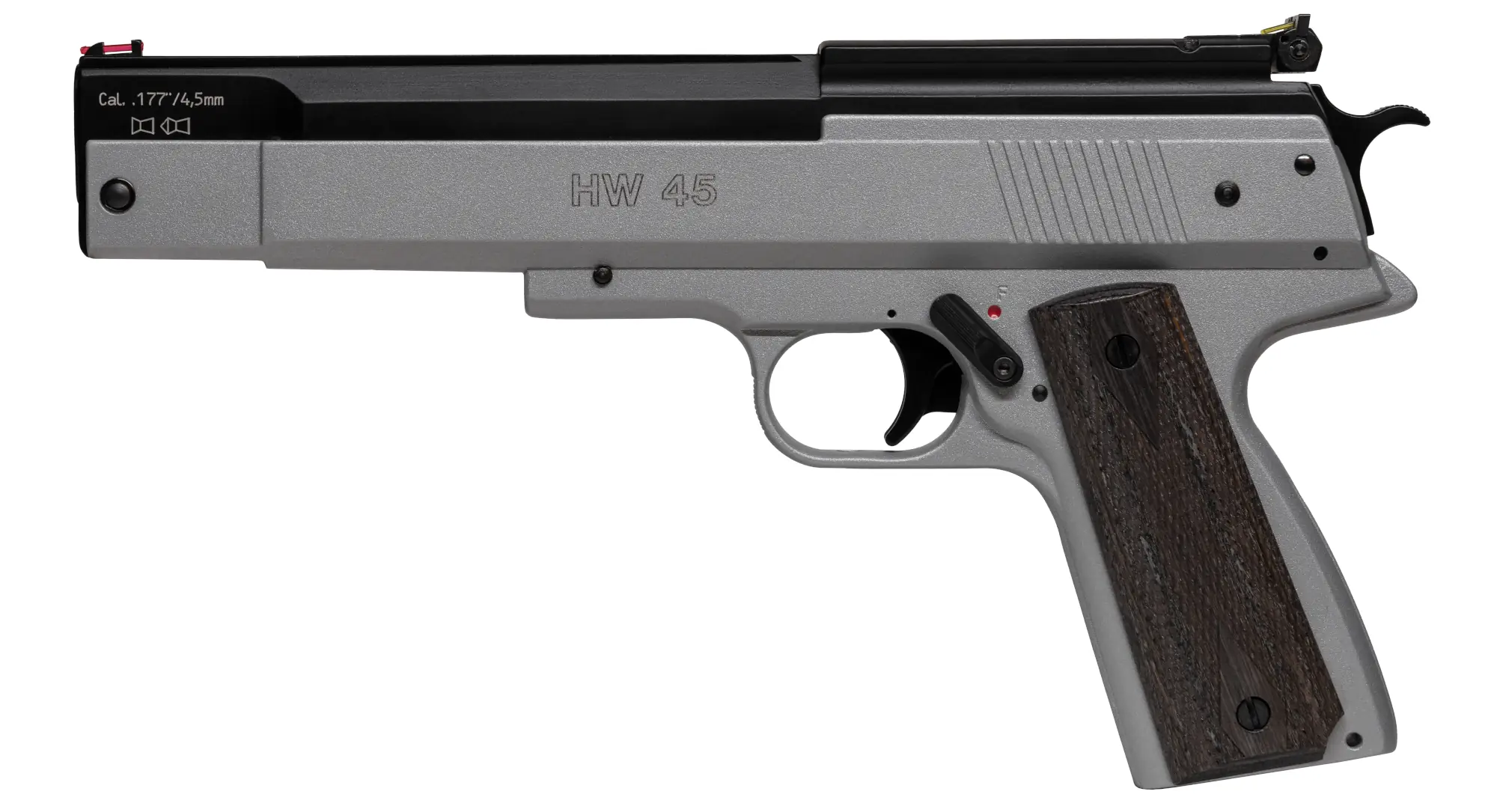 Weihrauch HW 45 Luftpistole StainlessLook Securtec24